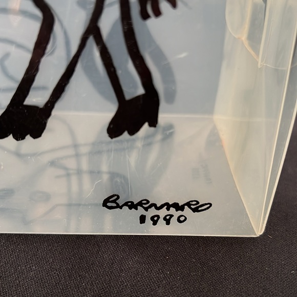 Traffic 5205 Animal
Lunch Box Goth Handbag...signed 1980 - Picture 4 of 8